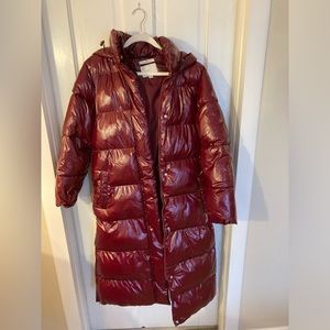 A New Day Candy Apple Red Warmest Down Jacket